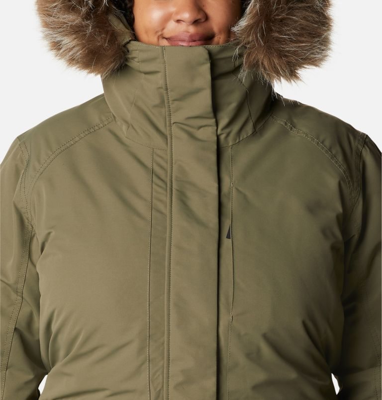 Women's Columbia Little Si Omni-Heat Infinity Insulated Jackets Olive | Plus Size CA-W6A80